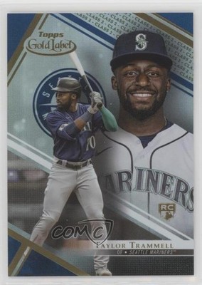 2021 Topps Gold Label Class 2 Blue 53/99 Taylor Trammell #39 Rookie RC s3g