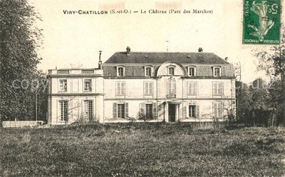 Viry Chatillon Chateau Parc des Marches Castle