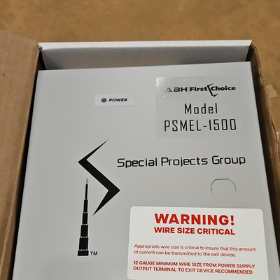 ABH First Choice PSMEL-1500 Power Supply SP-500 Device Controller Grey Enclosure