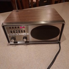 Vintage Electra Bearcat 6 L/H BC 6 VHF Scanner UnTested Powers On