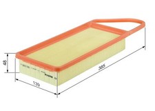 Filtre à air Peugeot 604