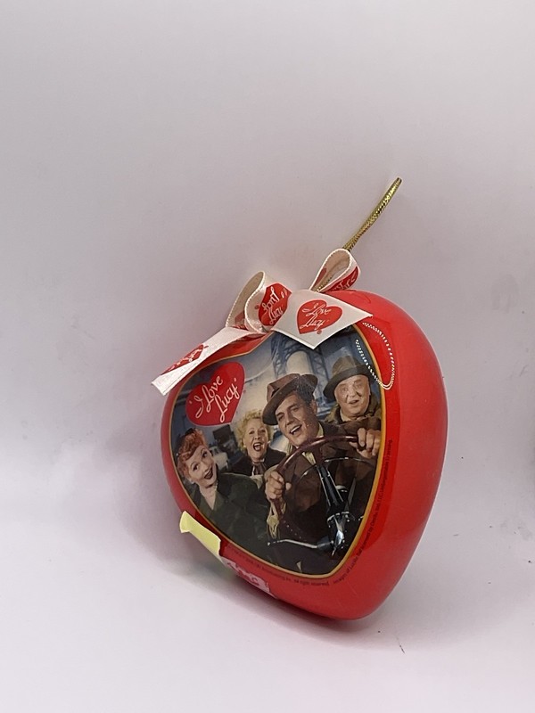 Lucille Ball I Love Lucy 2006 California Here We Come Heart Ornament