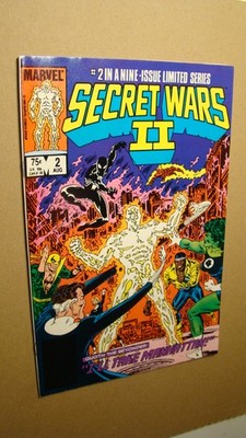 SECRET WARS II 2 VF/NM 9.0 BEYONDER VS X-MEN IRON MAN CAP AMERICA MAGNETO MARVEL