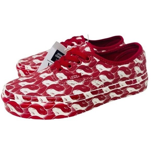 Vans x Opening Ceremony Limited Edition Sneaker Shoes Red ( 8.5 ) - Picture 3 of 8