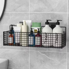 Bathroom Organiser Multifunctional Toiletries Organiser No-Punch Bathroom Shelf