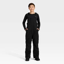 Kids' Snow Bib - All In Motion Black M