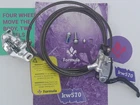Formula - R1R/R1 Racing brake set Silver Polish hose with kevlar 1750mm - USED