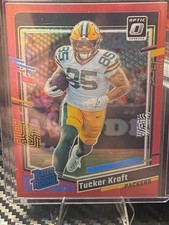 2023 Panini Optic - Rated Rookie Tucker Kraft/Christian Gonzalez Pink Prizm (2)
