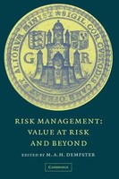M. A. H. Dempster (U. A.) | Risk Management | Buch | Englisch (2010) | Gebunden