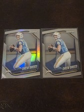 2025 Panini Prizm Football Drew Brees Silver Prizm Los Angeles Chargers #266