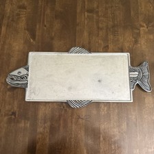 Wilton Armetale Fish Grilling Plank Platter Metal Alloy Pewter Made In USA