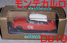 L008 1/43 Citroen DS09 No. 176 Monte Carlo Rally 1959 Winner 1st WIN CITROEN