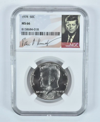 1978 Kennedy Half Dollar MS66 NGC Special Label