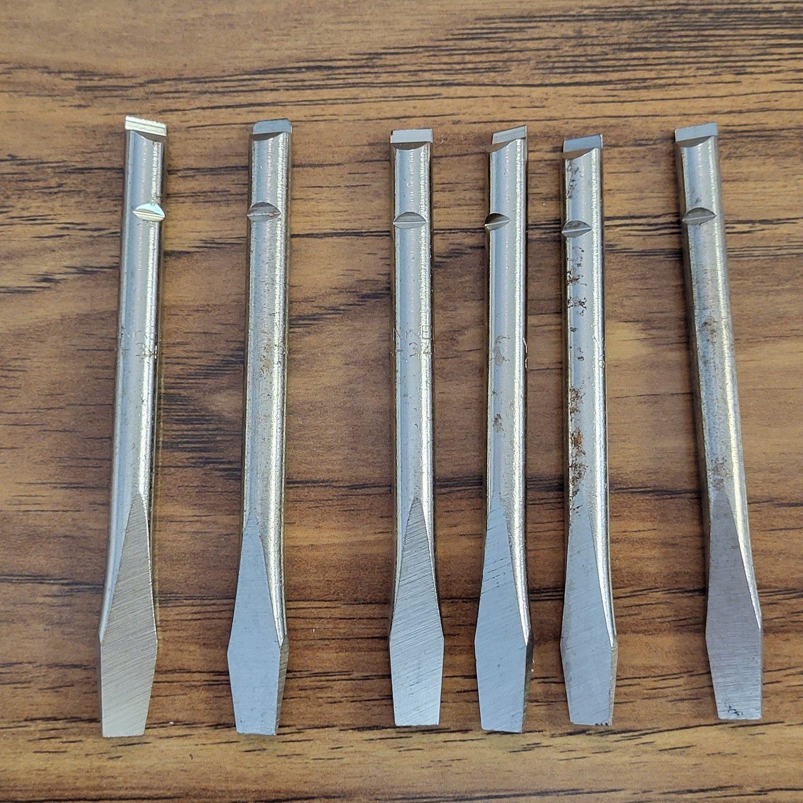 Stanley Yankee Screwdriver Bits 6 ea. 68-341A   OLD NEW STOCK