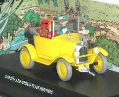 Citroen 5hp Spirou et les héritiers replongez dans vos souvenirs d'enfance