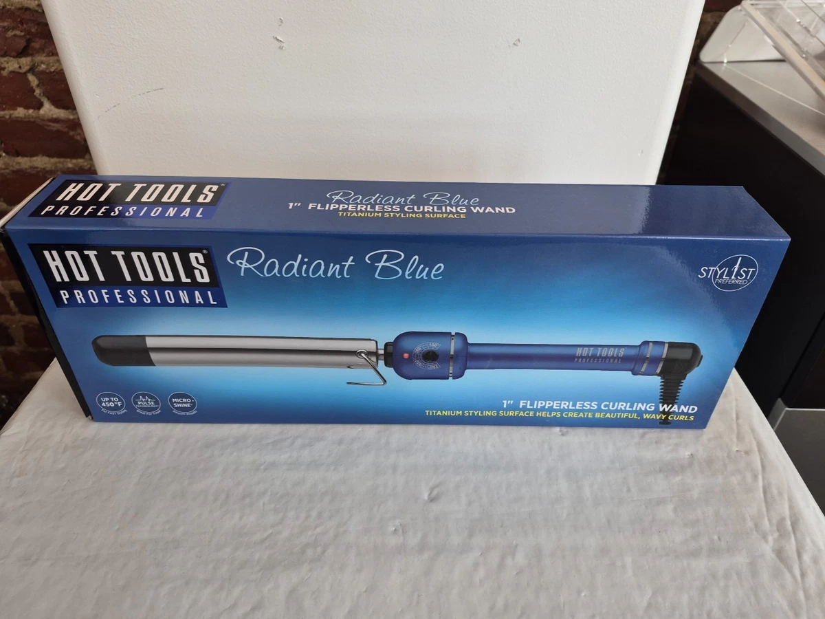 Hot Tools Blue Hair Curling & Straightening Irons for sale 