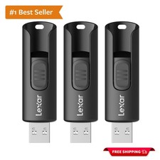 64GB USB Flash Drives 3-Pack - Fast Transfer, Secure Data Protection for PC/Mac