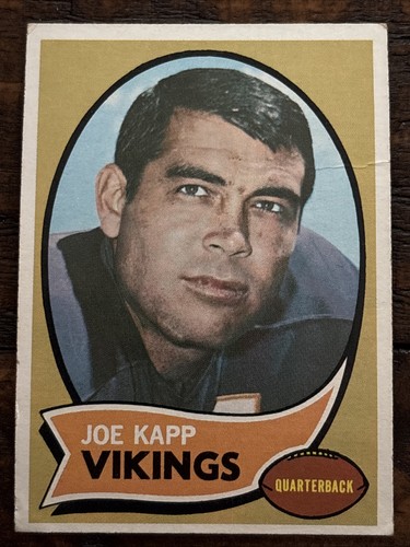 Joe Kapp #250 1970 Topps card