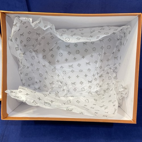 Louis Vuitton Shoes /Purse Box w/Tissue Paper 10" x 8" x 5.25” EMPTY Authentic - Picture 8 of 10