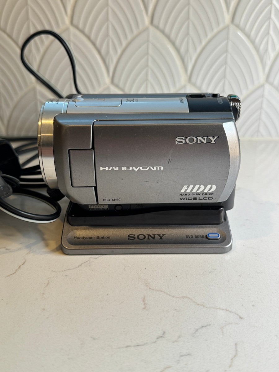 【動作ＯＫ】ナイトショット　SONY　Handycam　DCR-SR60 Sony DCR-SR58 HDD Camcorder – Retro Camera Shop