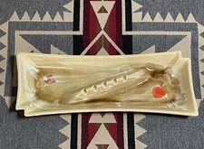 Vintage MCM Art Pottery Ceramic Ashtray Mid Century Modern T45