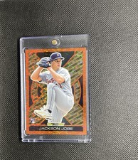Jackson Jobe  2025 Topps Update - Topps Black Gold #BG-10 Orange Foil /25 (RC)
