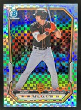 Gavin Kilen 2026 Bowman Baseball Chrome Prospects X-Fractor San Francisco Giants
