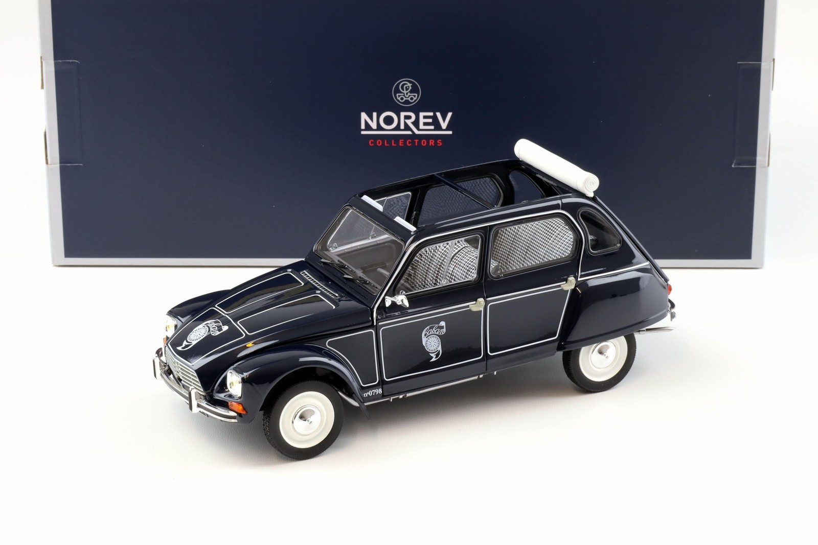 1:18 Norev Citroën Dyane 6 Caban 1977 Black 181622
