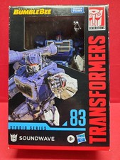 2022 Transformers Studio Series 83 Bumblebee Voyager Class Soundwave NEW IB