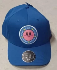 Kirby Nintendo Bioworld Snapback Hat Cap Licensed Authentic (NEW)