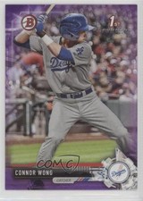 2017 Bowman Draft Purple 151/250 Connor Wong #BD-180 1e5