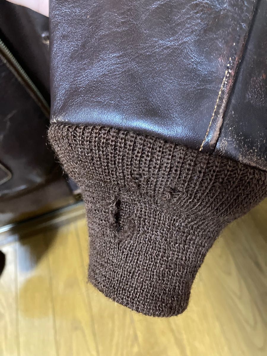 Buzz Rickson's A2 Leather Jacket size 36 Horsehid… - image 7