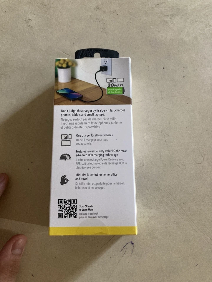 Scosche PD30 USB-C 快速充电适配器 – 30W — 第 2/2 张图片