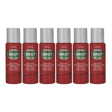 Brut Attraction Totale Deodorant Spray Efficacite Longue Duree 200ml Pack of 6 