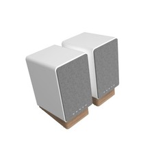 Creator Series GX-30ARC Powered Speakers, White - 4" woofer, USB/C, line/Phon...