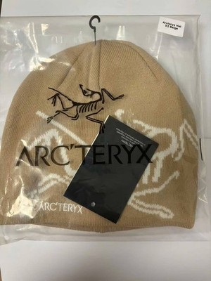 New Arc'teryx Bird Head Toque Beanie Beige Orca Merino Wool Ski