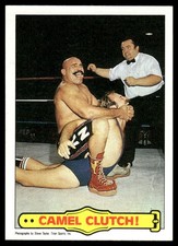 1985 Topps WWF #49 Camel Clutch! RA - EX-MT