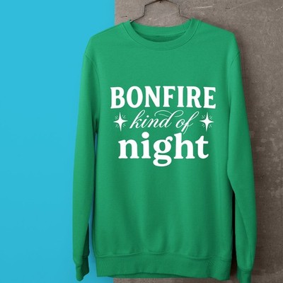 Bonfire Art Of Night Sweatshirt lustig Camping Festival Outdoor Partys Geschenk