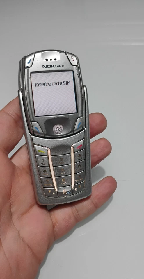 CELLULARE NOKIA 6822A ORIGINALE VINTAGE DOPPIA TASTIERA LOTTO STOCK - Immagine 2 di 4