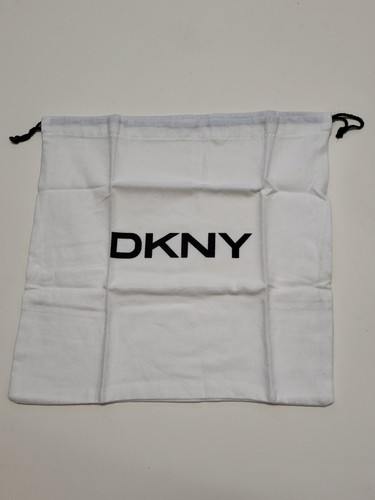DKNY Purse Wallet Dust Bag Storage Cover Drawstring 14”x14” New
