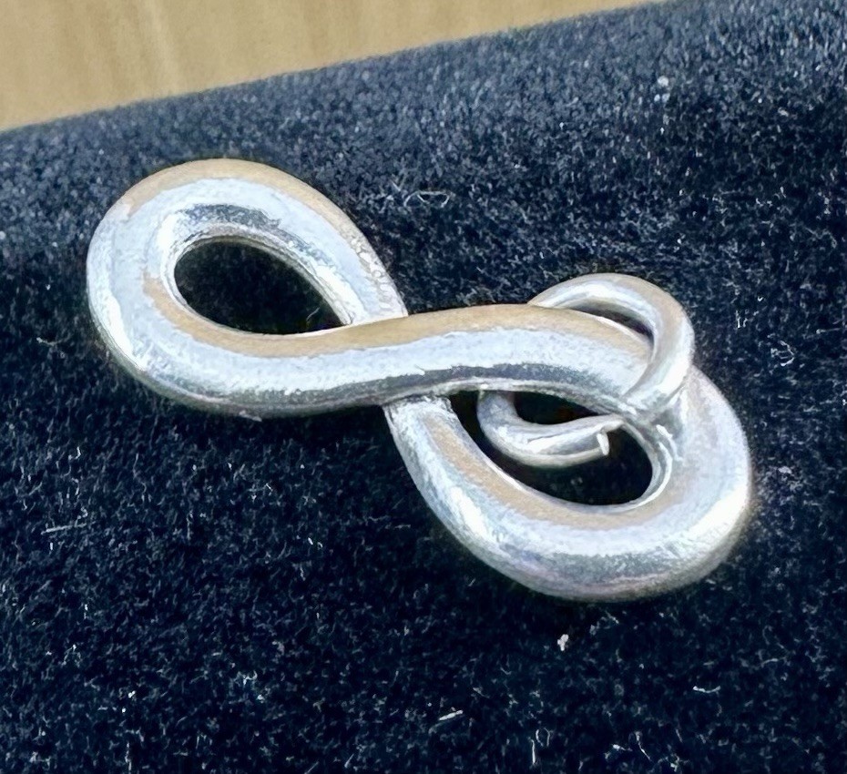 JAMES AVERY Sterling Silver Scroll Infinity ♾️ Lo… - image 3