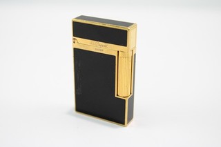 St Dupont Gold Plated Pocket Lighter Good Spark
