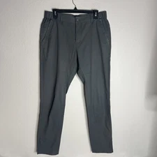Jack Archer Jetsetter Tech Pants Mens Size 32x31 Charcoal Gray 5 Pocket Zip Fly