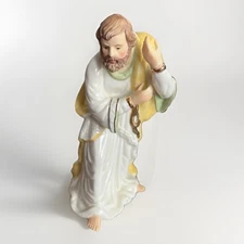 Vtg Christmas Nativity Shepard Replacement Piece Holiday Manger Scene 8” Figure