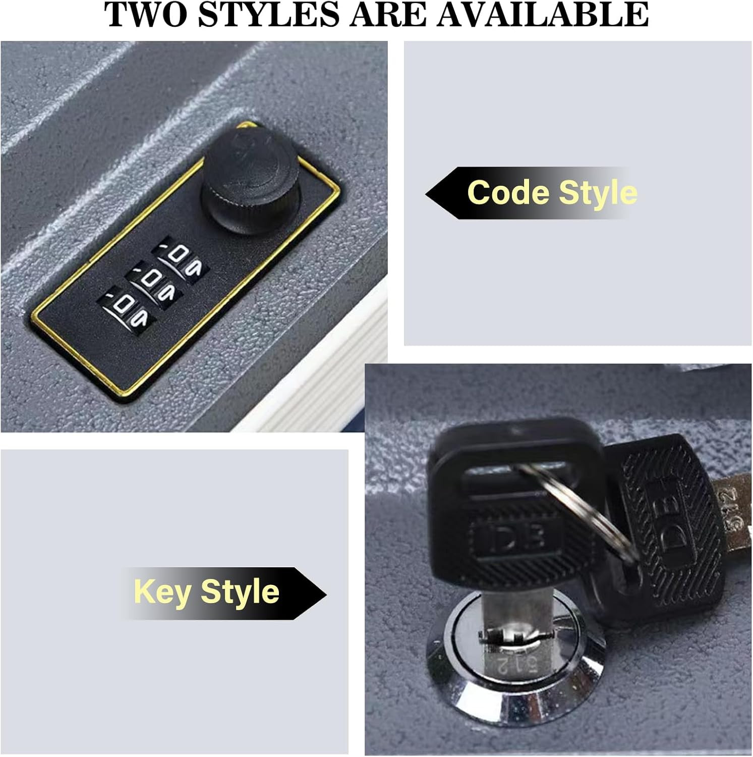 Decorative Book Safe Box with Combination Lock, Vintage Faux Book Hidden Safe fo