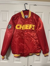 Red and Yellow Starter Kansas City Chiefs NFL Medium Jacket - New with Tags