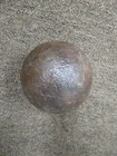Civil War era 18 # LB dug Solid Shot Cannonball Artillery relic appr 5" Diameter
