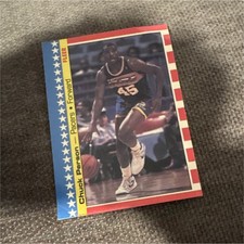 Fleer Chuck Person Indiana Pacers Rookie Basketball Trading Card 10 of 11. rookie card picture