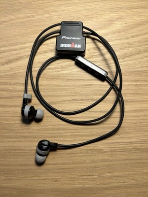 Pioneer SE-IM5BT Ironman Wireless Sports In-Ear Earphones Bluetooth Used Works