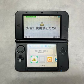 NINTENDO 3DS XL LL Monster Hunter 4 Gore Magala Black Console Working Tested!!